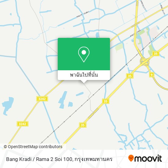 Bang Kradi / Rama 2 Soi 100 แผนที่