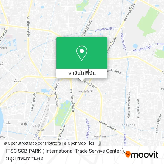 ITSC SCB PARK ( International Trade Servive Center ) แผนที่