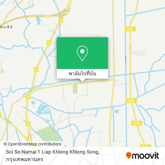 Soi So Namai 1 Liap Khlong Khlong Song แผนที่