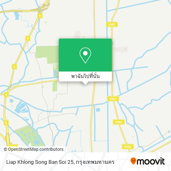 Liap Khlong Song Ban Soi 25 แผนที่