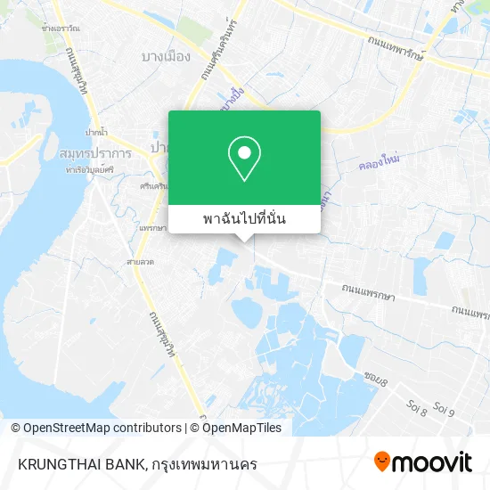 KRUNGTHAI BANK แผนที่