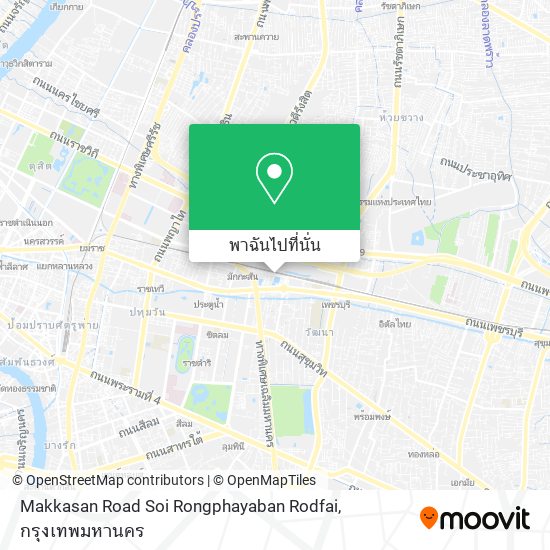 Makkasan Road Soi Rongphayaban Rodfai แผนที่