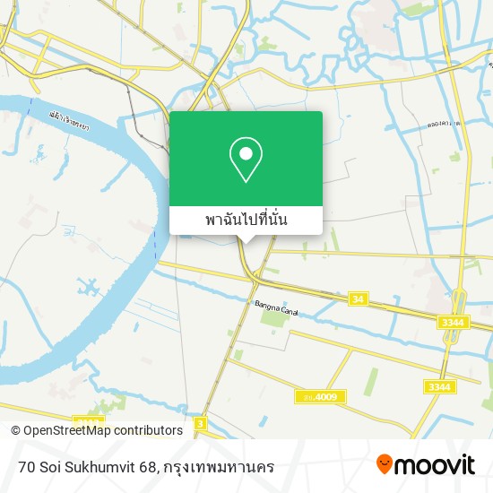 70 Soi Sukhumvit 68 แผนที่