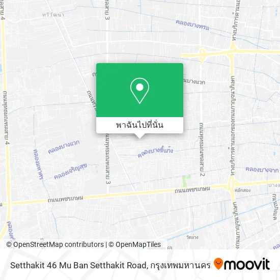 Setthakit 46 Mu Ban Setthakit Road แผนที่