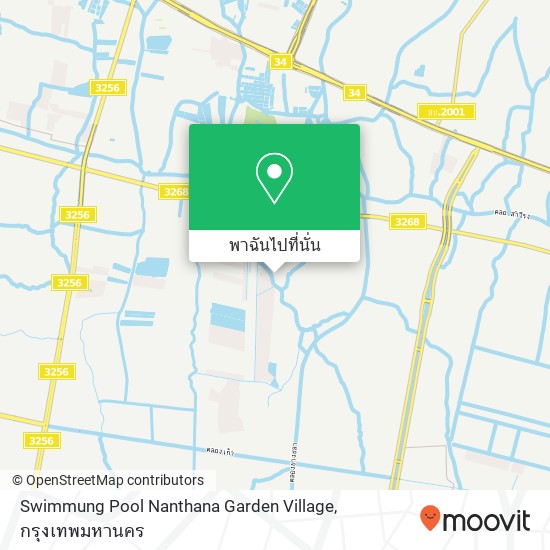 Swimmung Pool Nanthana Garden Village แผนที่