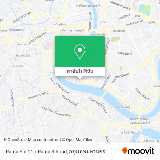 Rama Soi 11 / Rama 3 Road แผนที่