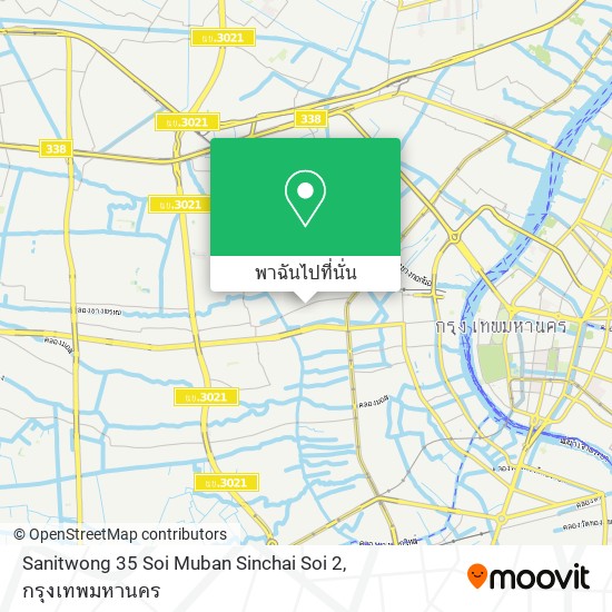 Sanitwong 35 Soi Muban Sinchai Soi 2 แผนที่