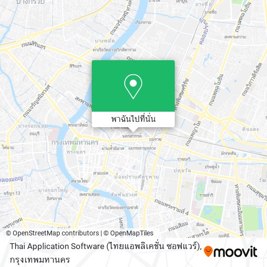 Thai Application Software (ไทยแอพลิเคชั่น ซอฟแวร์) แผนที่