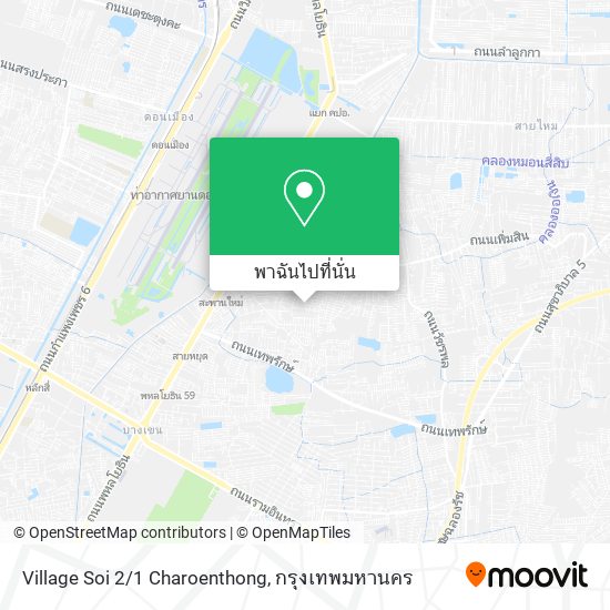 Village Soi 2/1 Charoenthong แผนที่