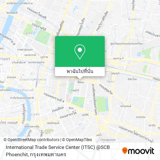 International Trade Service Center (ITSC) @SCB Phoenchit แผนที่