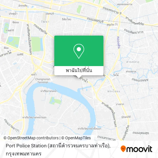Port Police Station (สถานีตำรวจนครบาลท่าเรือ) แผนที่