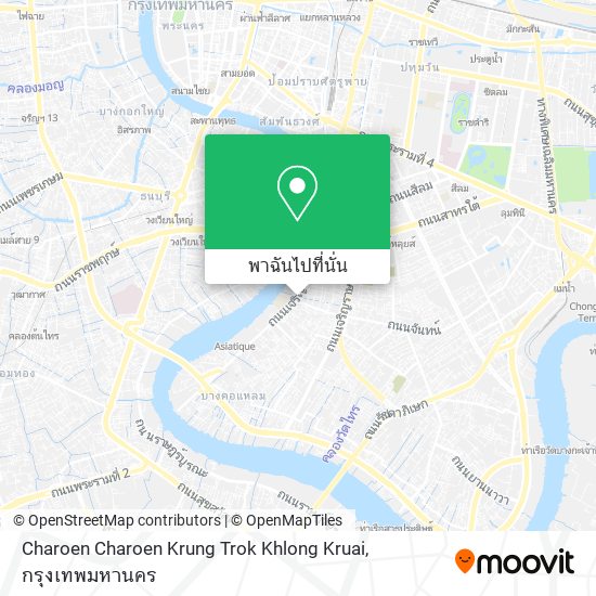 Charoen Charoen Krung Trok Khlong Kruai แผนที่