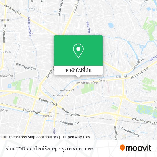 ร้าน TOD ทอดใหม่ร้อนๆ แผนที่