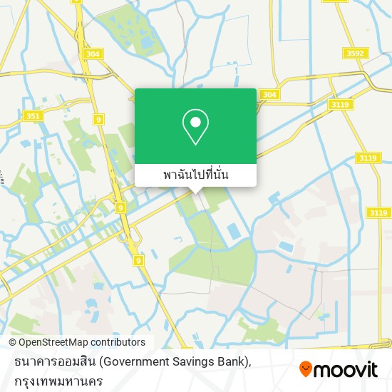 ธนาคารออมสิน (Government Savings Bank) แผนที่