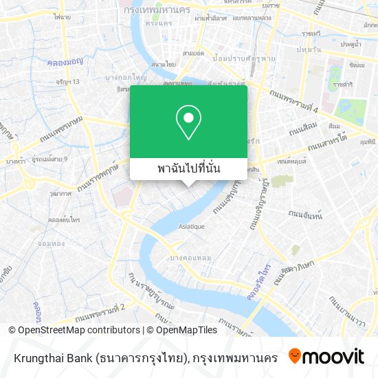 Krungthai Bank (ธนาคารกรุงไทย) แผนที่
