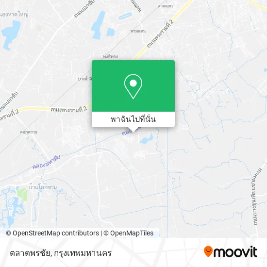 ตลาดพรชัย แผนที่