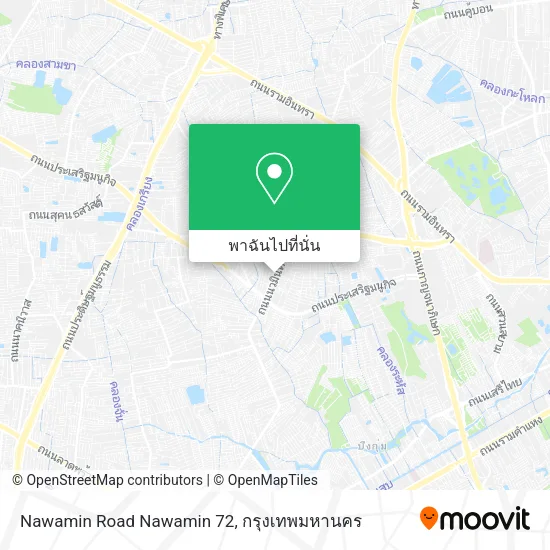 Nawamin Road Nawamin 72 แผนที่