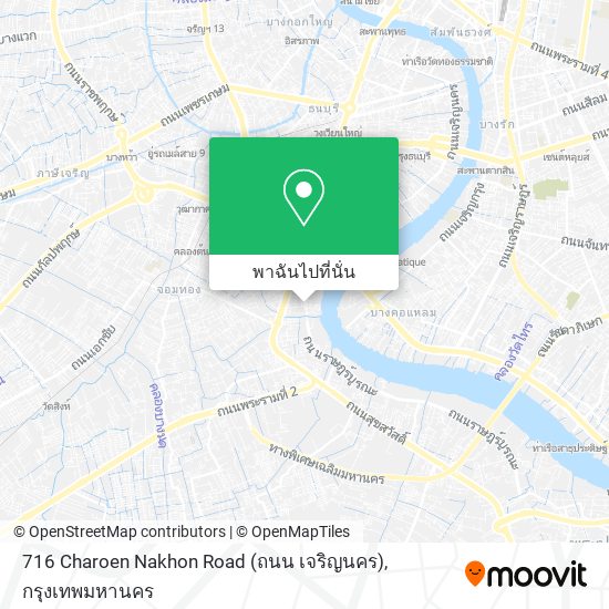 716 Charoen Nakhon Road (ถนน เจริญนคร) แผนที่