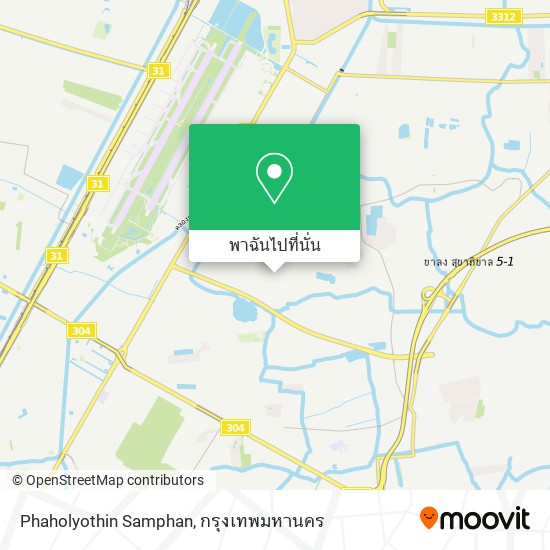 Phaholyothin Samphan แผนที่