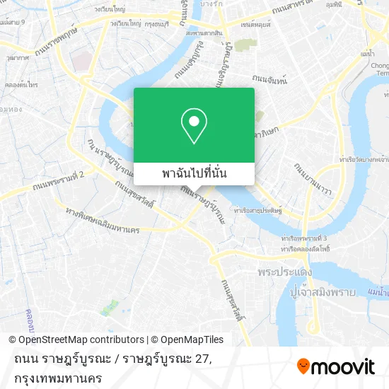 ถนน ราษฎร์บูรณะ / ราษฎร์บูรณะ 27 แผนที่
