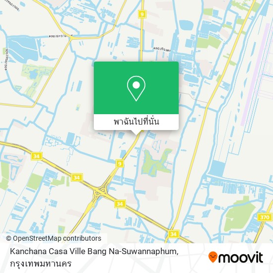 Kanchana Casa Ville Bang Na-Suwannaphum แผนที่