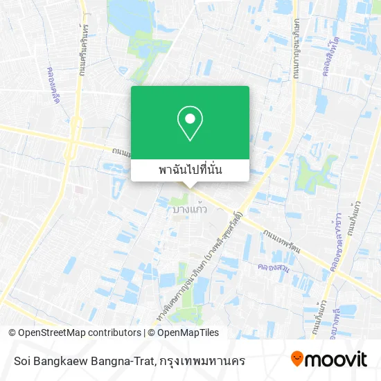 Soi Bangkaew Bangna-Trat แผนที่