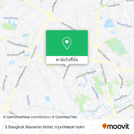 S Bangkok Navamin Hotel แผนที่