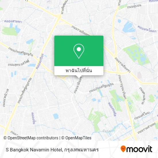 S Bangkok Navamin Hotel แผนที่