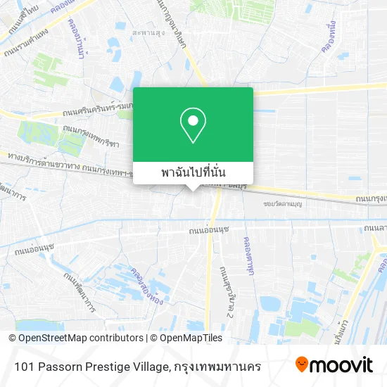 101 Passorn Prestige Village แผนที่