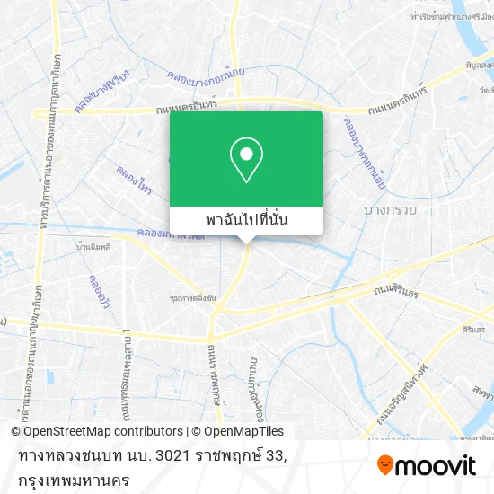 ทางหลวงชนบท นบ. 3021 ราชพฤกษ์ 33 แผนที่