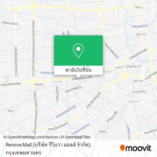 Renova Mall (บริษัท รีโนวา มอลล์ จำกัด) แผนที่