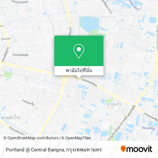 Portland @ Central Bangna แผนที่