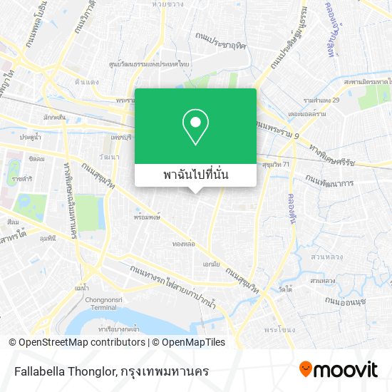 Fallabella Thonglor แผนที่