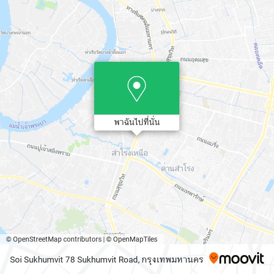 Soi Sukhumvit 78 Sukhumvit Road แผนที่