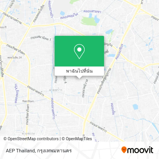 AEP Thailand แผนที่