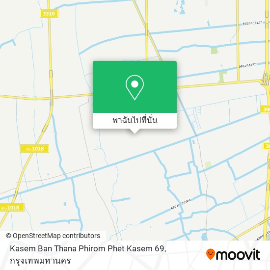 Kasem Ban Thana Phirom Phet Kasem 69 แผนที่
