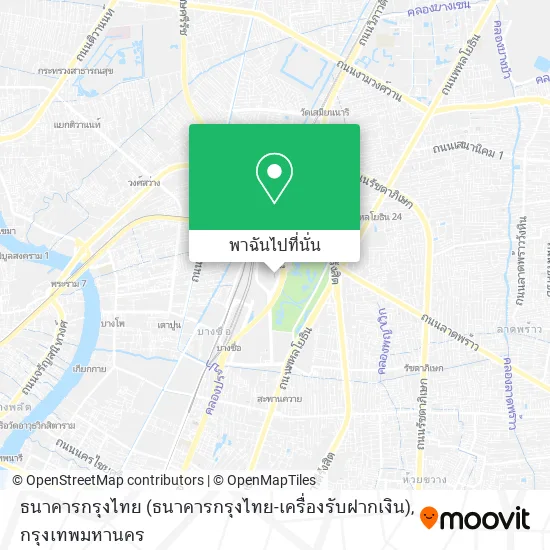ธนาคารกรุงไทย (ธนาคารกรุงไทย-เครื่องรับฝากเงิน) แผนที่