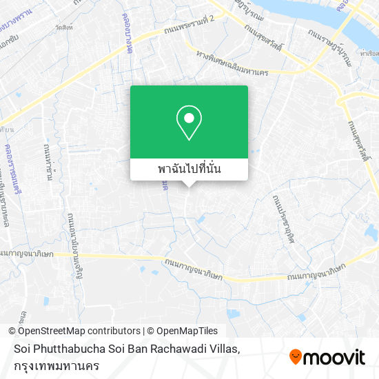 Soi Phutthabucha Soi Ban Rachawadi Villas แผนที่