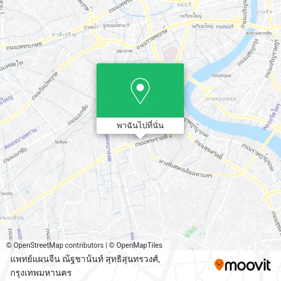 แพทย์แผนจีน ณัฐชานันท์ สุทธิสุนทรวงศ์ แผนที่