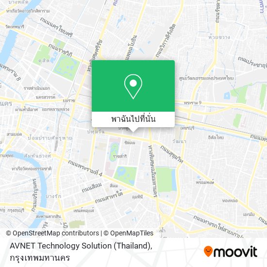 AVNET Technology Solution (Thailand) แผนที่