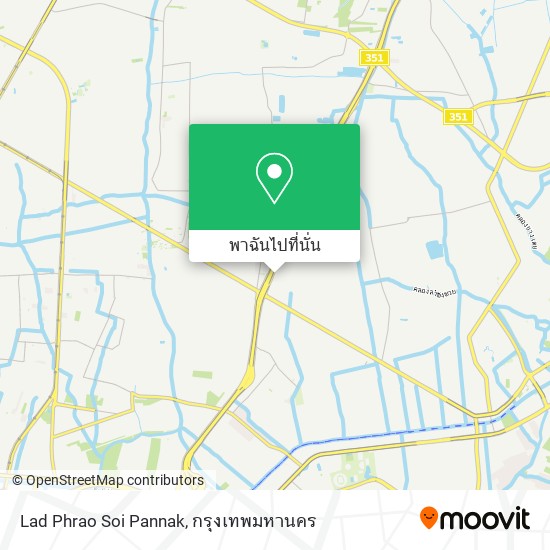 Lad Phrao Soi Pannak แผนที่