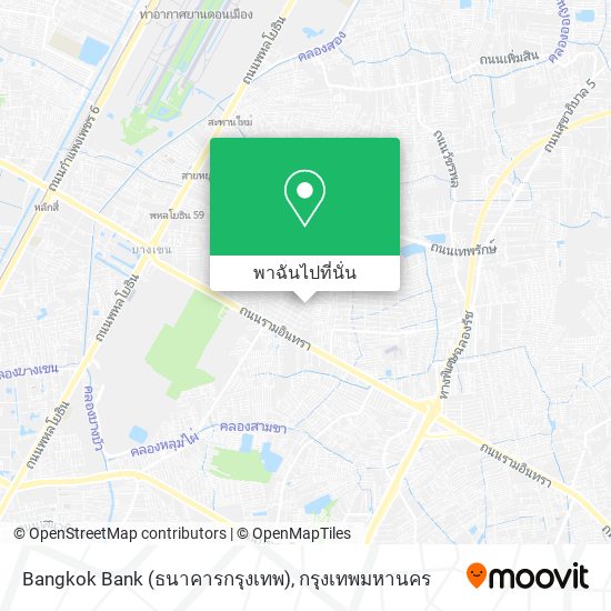 Bangkok Bank (ธนาคารกรุงเทพ) แผนที่