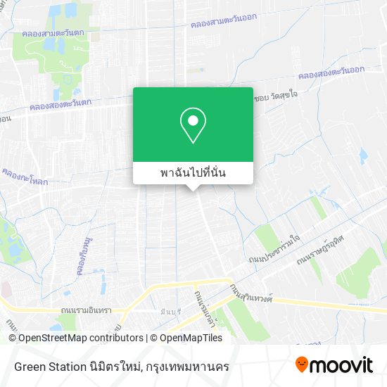 Green Station นิมิตรใหม่ แผนที่