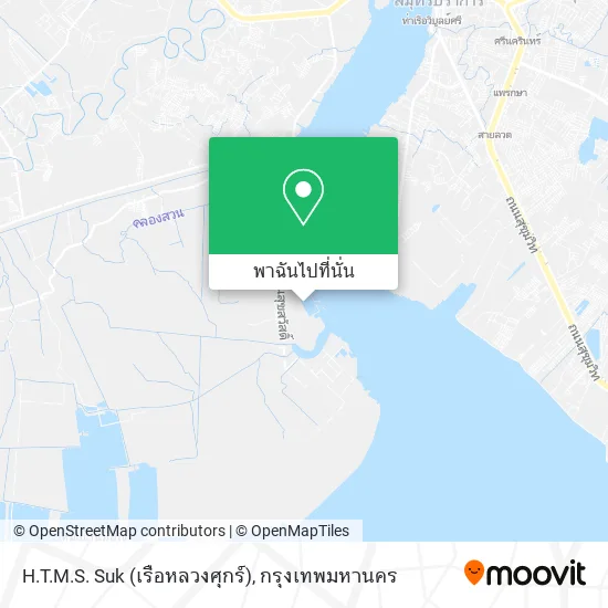 H.T.M.S. Suk (เรือหลวงศุกร์) แผนที่