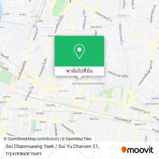 Soi Chanmueang Yaek / Soi Yu Charoen 21 แผนที่
