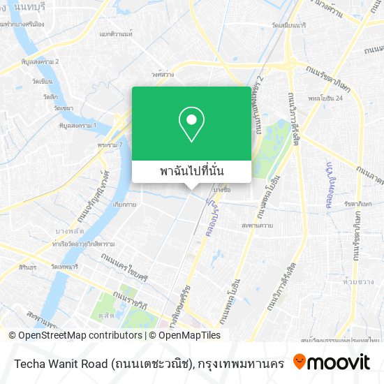 Techa Wanit Road (ถนนเตชะวณิช) แผนที่