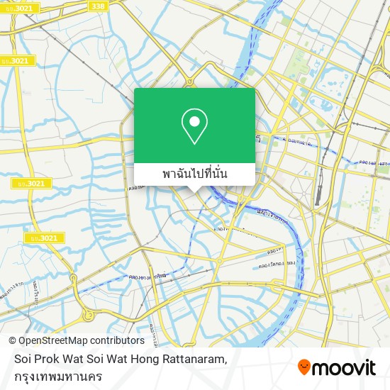Soi Prok Wat Soi Wat Hong Rattanaram แผนที่