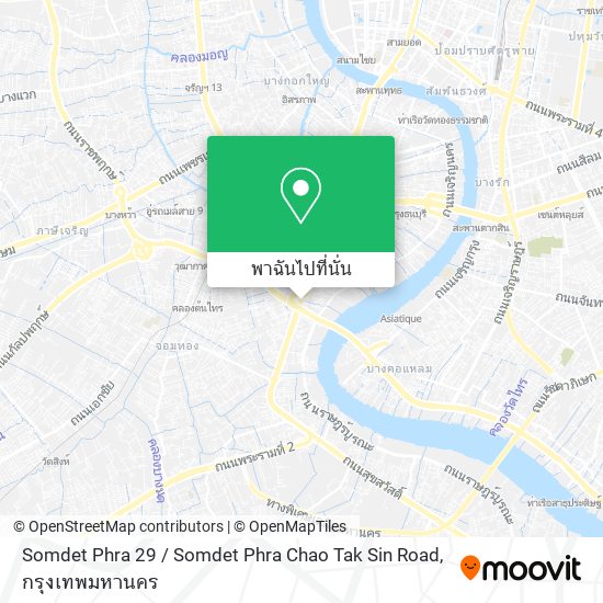 Somdet Phra 29 / Somdet Phra Chao Tak Sin Road แผนที่