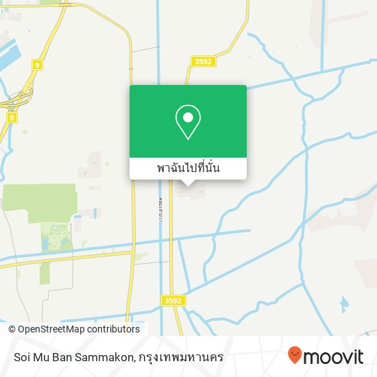 Soi Mu Ban Sammakon, Khlong Sam Wa, Bangkok 10510 แผนที่