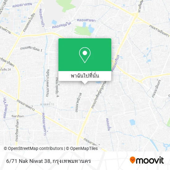6/71 Nak Niwat 38 แผนที่